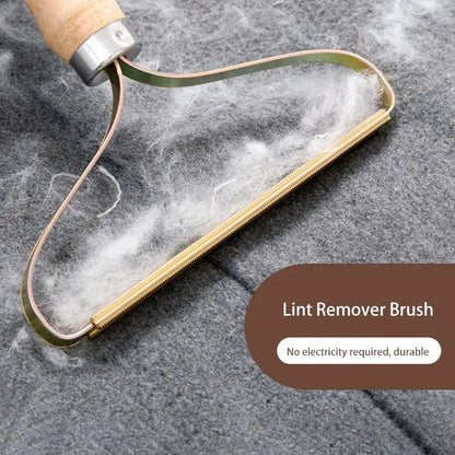 Portable Lint Remover and Pet Hair Brush - Manual Lint Roller for Sofa and Clothing Cleaning