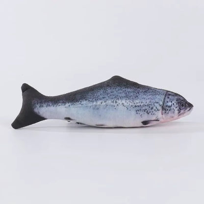 Interactive Plush Catnip Fish Toy - Soft 3D Cat Doll for Engaging Play and Ideal Pet Gifts