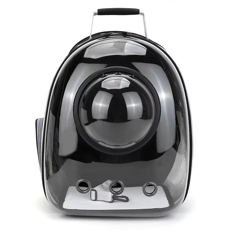 Premium Pet Carrier Backpack - Ventilated Transparent Design for Cats and Dogs
