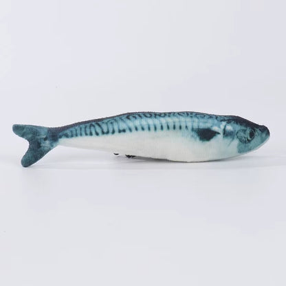Interactive Plush Catnip Fish Toy - Soft 3D Cat Doll for Engaging Play and Ideal Pet Gifts