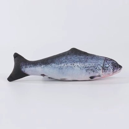 Interactive Plush Catnip Fish Toy - Soft 3D Cat Doll for Engaging Play and Ideal Pet Gifts