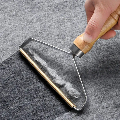 Portable Lint Remover and Pet Hair Brush - Manual Lint Roller for Sofa and Clothing Cleaning